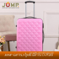 Cute Girls Pink ABS Luggage , ABS 3 piece Luggage Set Promotion Gifts